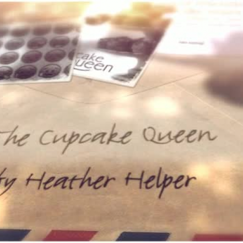 The Cupcake Queen book trialer