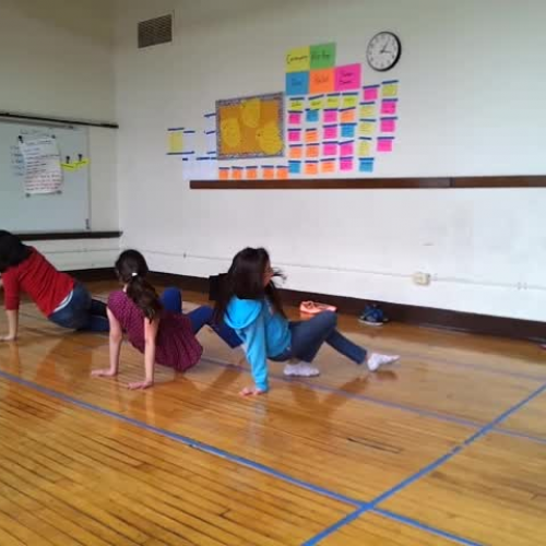 5th grade creates their own dace