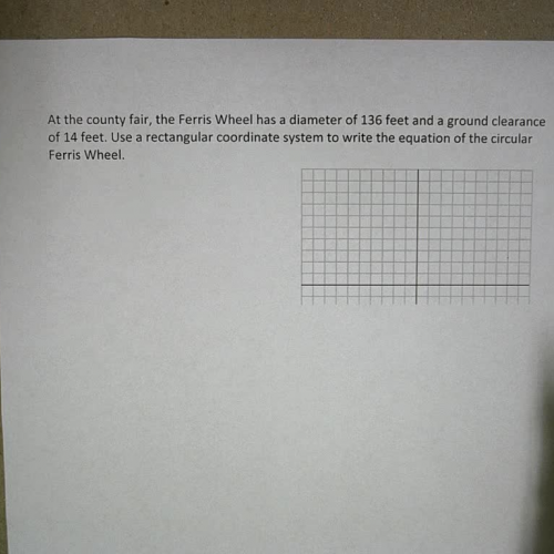 Circle Equations and Graphs Ex 5