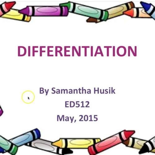 Differentiation