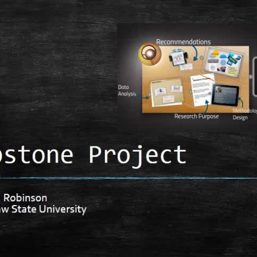 Final Capstone Project by L. Robinson
