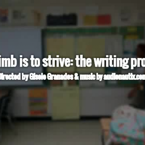 To Climb is to Strive