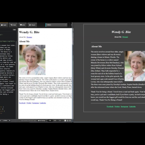 Mr Chen - Wendy Bite HTML