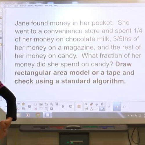 Adding and subtracting fractions
