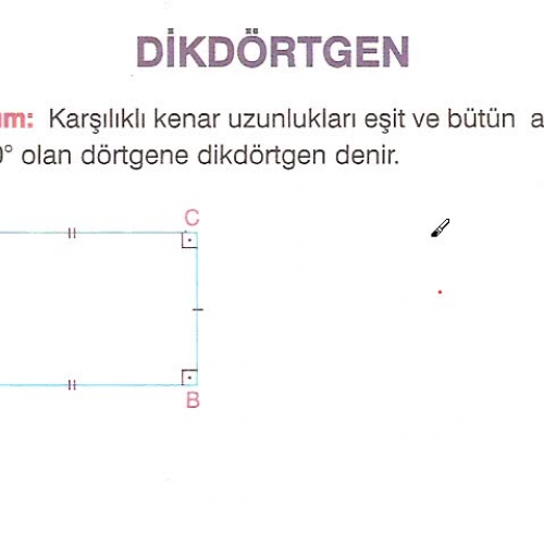 Dikdortgen Kare Deltoid