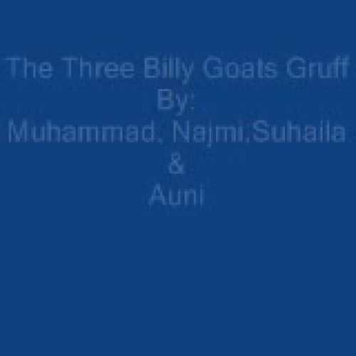 The Three Billy Goats Gruff