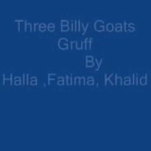 The Three Billy Goats Gruff