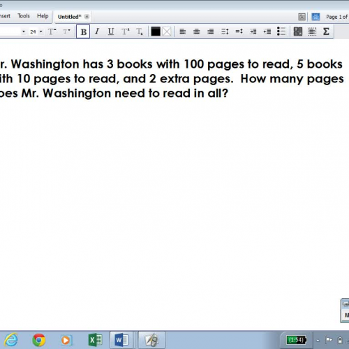 Grade 2 Modeled Drawing