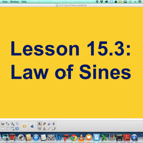 15.3 Law of Sines Part 1