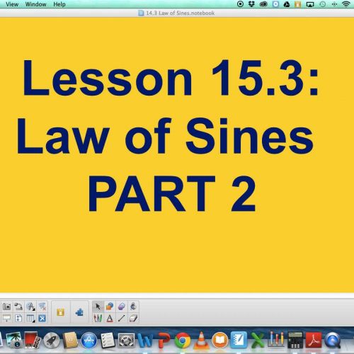 15.3 Law of Sines Part 2