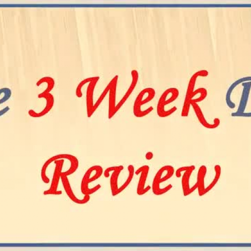 3 Week Diet Review 2015