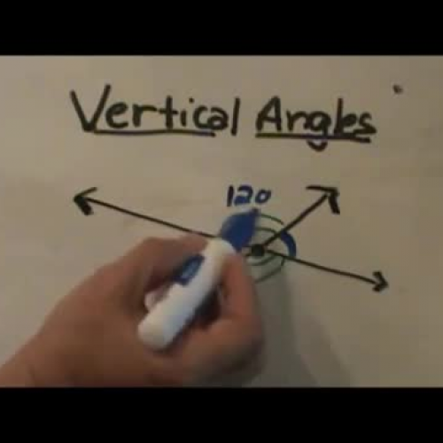Vertical Angles-Geometry Help