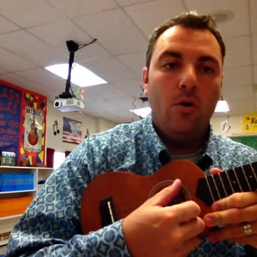ukulele parts, basic care, strum patterns, dexterity, and the chord of c