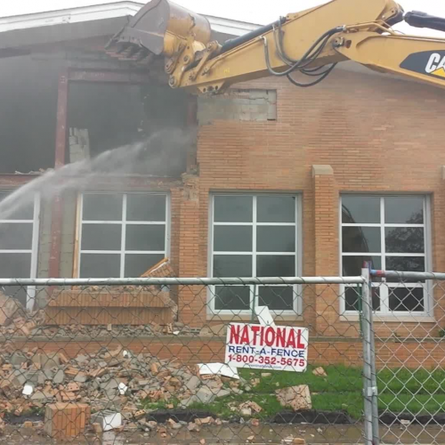 Lakewood School Gym Demolition