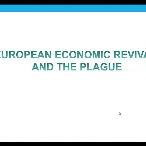 European Economic Revival and the Plague 