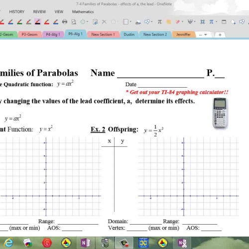 Quadratics