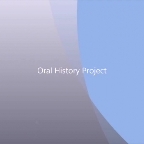 Oral History Project
