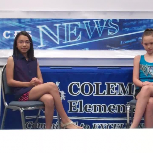 May 14 Coleman Elementary Announcements