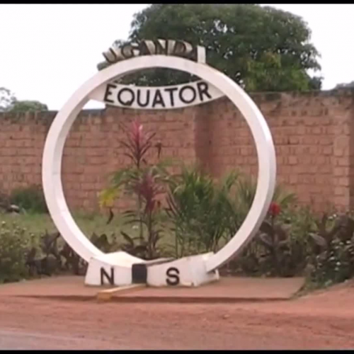 Rotation of Water on the Equator in Uganda