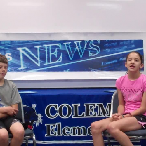 may 15 Morning Announcements