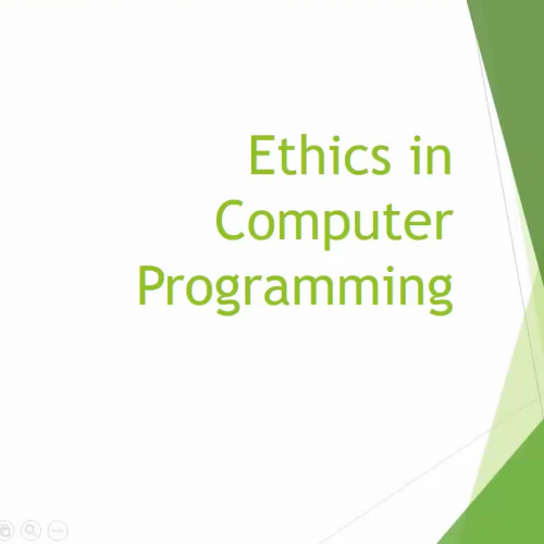 Ethics in Computer Programming