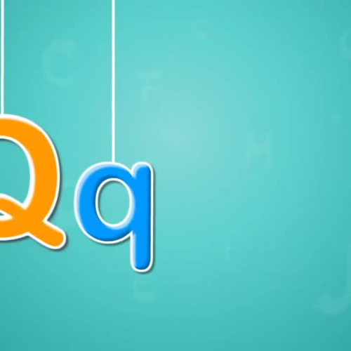 Learn the letter Q sound