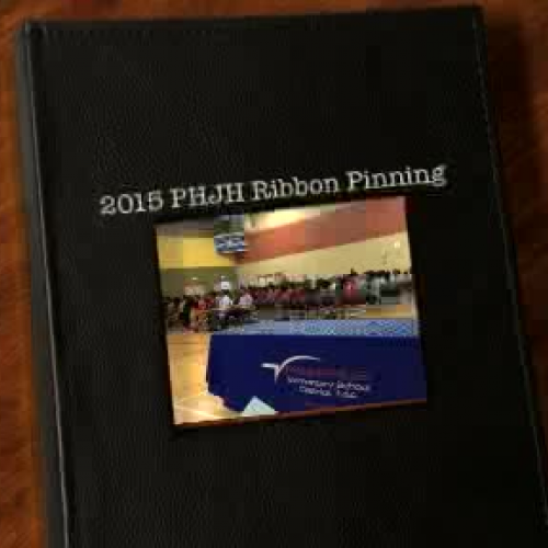 PHJH 2015 Ribbon Pinning
