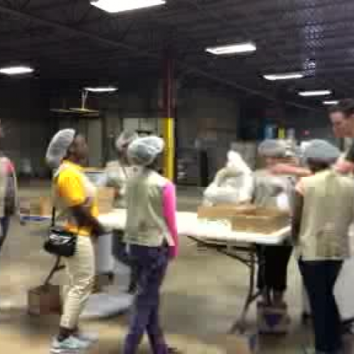 Girl Scout Troop #60248 Children's Hunger Fund Community Service Outing
