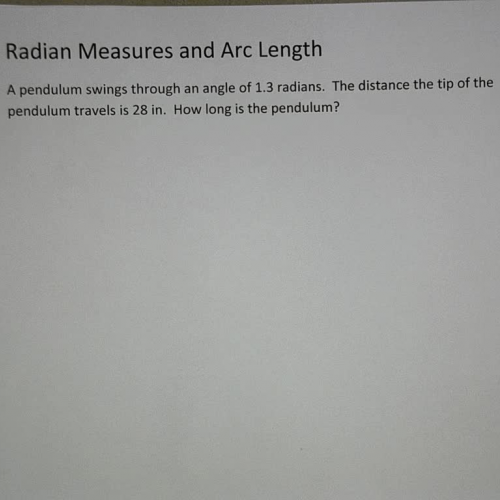 Arc Length Ex 3