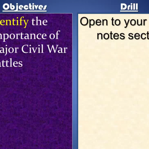BaneTube- Battles of the Civil War