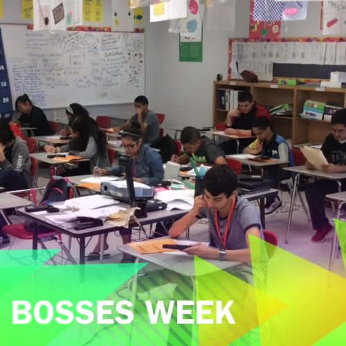 2014-2015 Thelma Salinas STEM ECHS Boss's Week