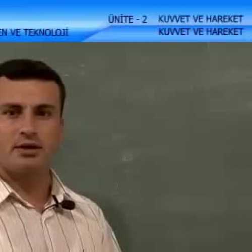 04. Kuvvet ve Hareket, Maddenin Tanecikli Yapisi