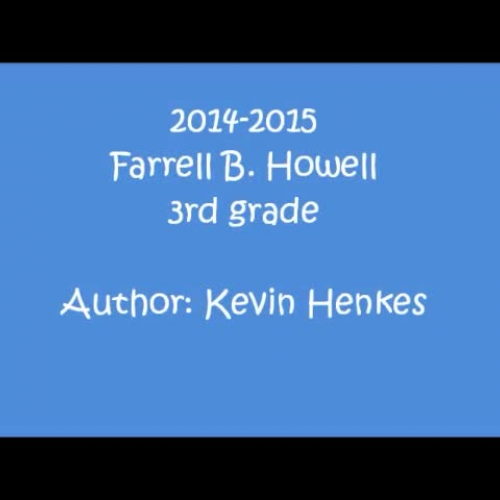 Kevin Henkes: 3rd Grade Author study