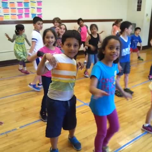 1st grade dances to Karma Cameleon