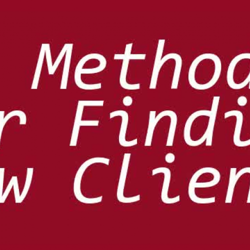 Effective Methods For Landing New Clients