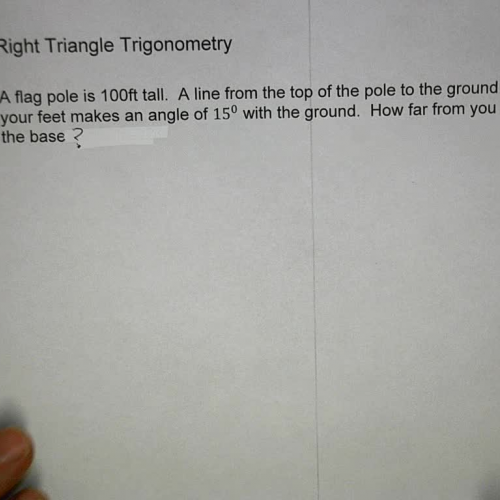 Right  Triangle Trig Ratios Ex 3