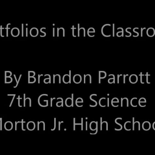 Portfolios in the Classroom