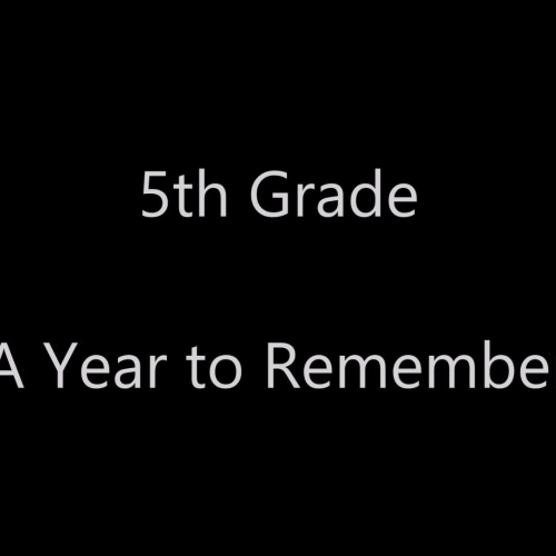 Fifth Grade Video 2015