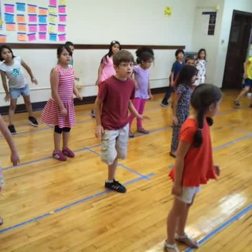 1st grade dances to Karma Chameleon