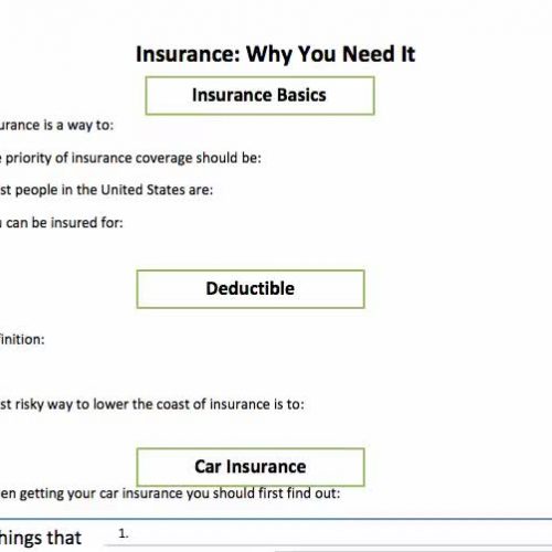 Insurance Why You Need It