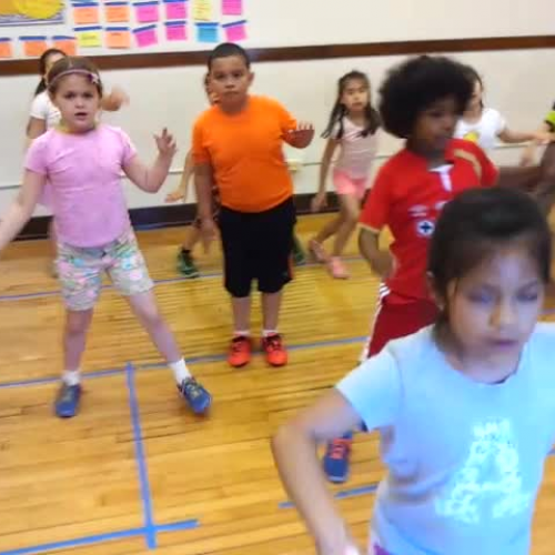 2nd grade dances to Karma Chameleon