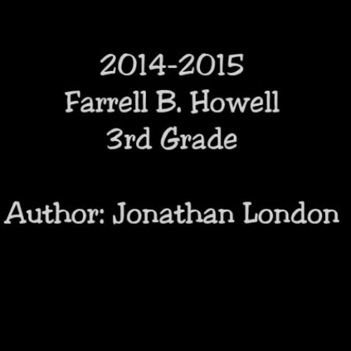 3rd Grade Author Study-Jonathan London