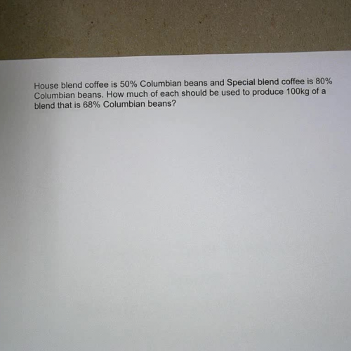 Systems of linear equations with two unknowns Ex 9