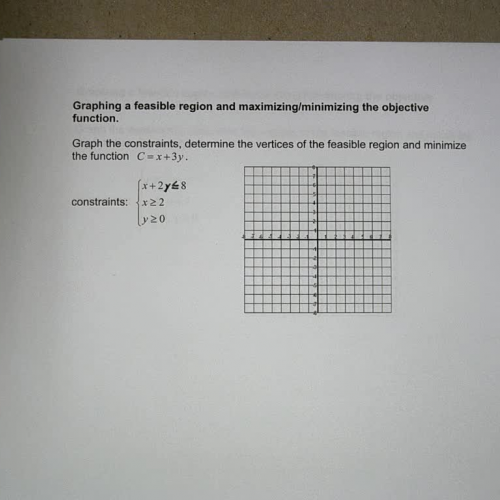 Linear Programming Ex 3