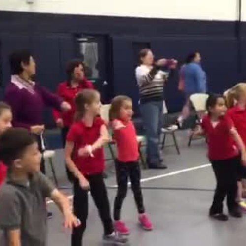 Gantner 1st Grade Visits EP Senior Center 