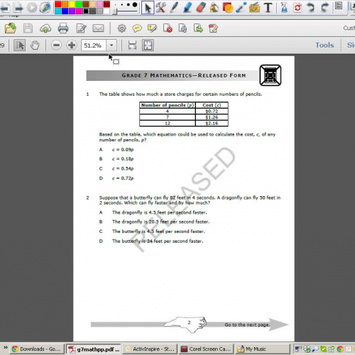 EOG Ratios and Proportions