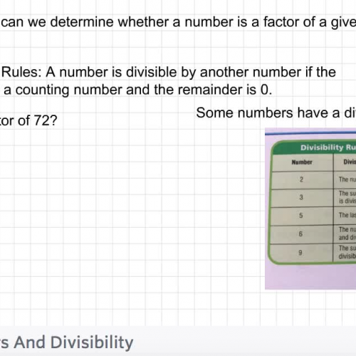 Fourth Grade - Lesson 5.2 Determining Factors