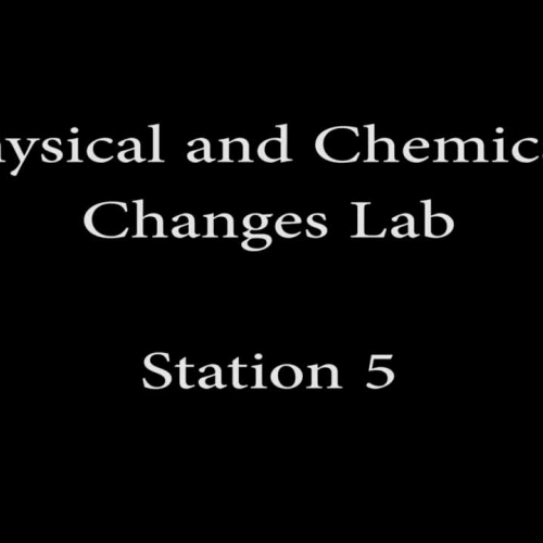 Physical and Chemical Changes Lab_Station 5