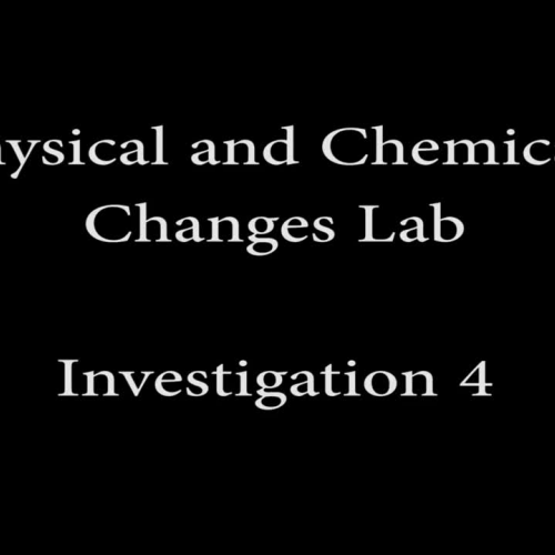 Physical and Chemical Changes Lab_Investigation 4