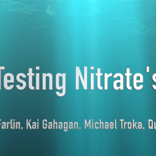 Testing Nitrates